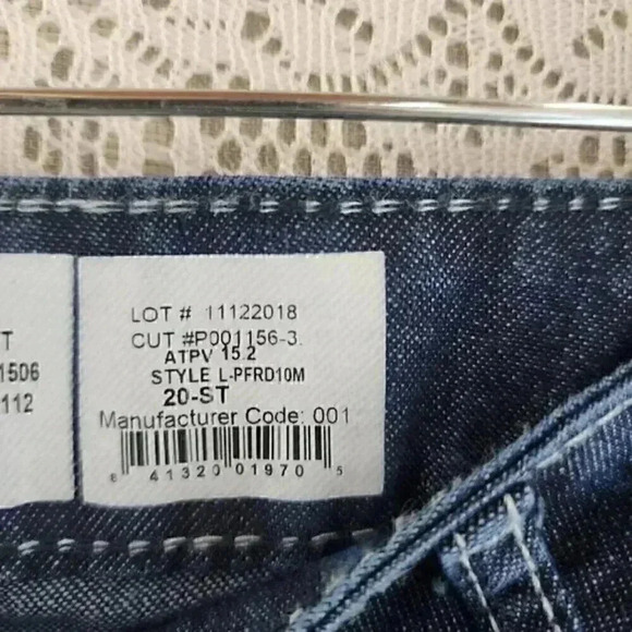 Lapcofr 100% Cotton‎ Women's Straight Leg Jeans 20 x30 - Picture 7 of 10